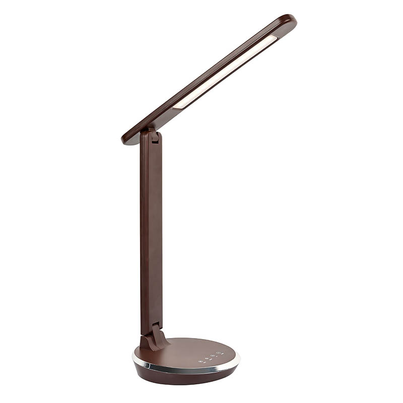 Lampu meja LED dengan pengisi daya port USB